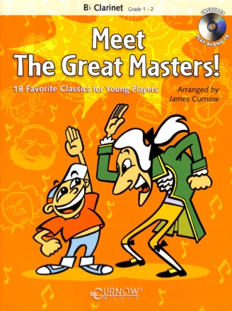 Meet the great Masters! (+CD) for clarinet in b