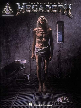 Megadeath: Countdown to extinction songbook authentic transcriptions with tab