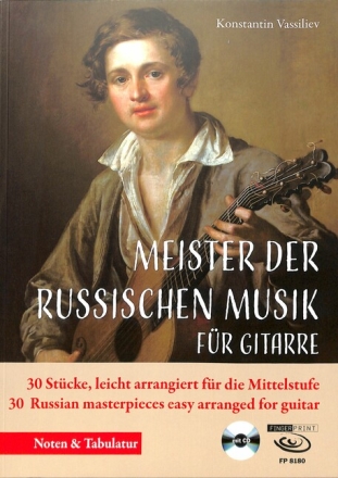 Meister der russischen Musik (+CD) f�r Gitarre/Tabulatur