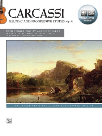 Melodic and Progressive Etudes (+Online-Audio) for guitar