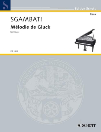 M�lodie de Gluck f�r Klavier