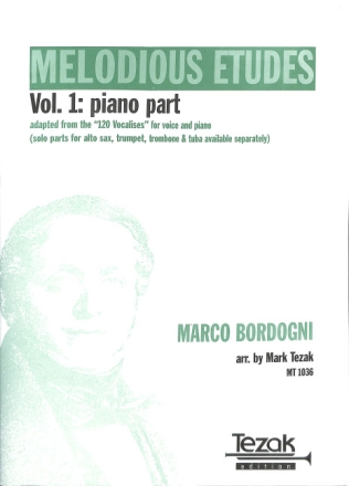 Melodious Etudes vol.1 for trombone and piano PIANO PART
