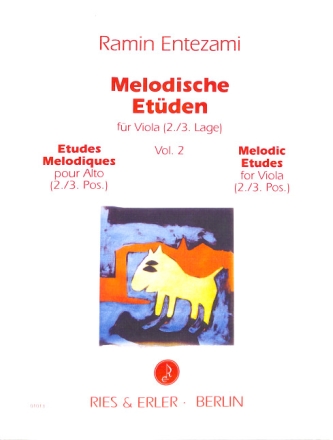 Melodische Et�den Band 2 f�r Viola (2./3. Lage)