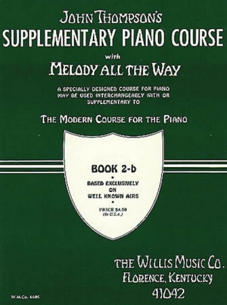 Melody All the Way Book 2b for piano buch
