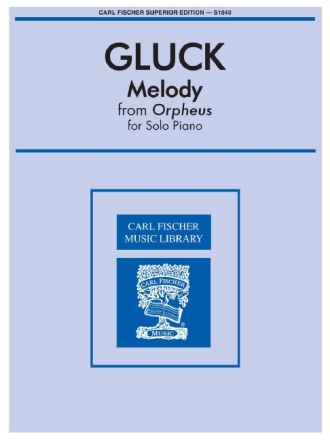 Melody from Orpheus for piano