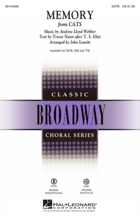 Memory for mixed chorus and piano score