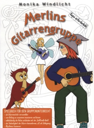 Merlins Gitarrengruppe f�r 3 Gitarren (Ensemble) Spielpartitur