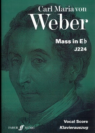 Messe Es-Dur f�r Soli, gem Chor und Orchester Klavierauszug (la)