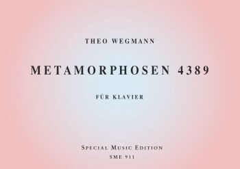 Metamorphosen 4389 f�r Klavier