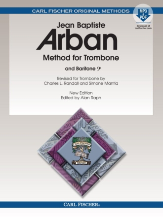 Methode (+MP3 +PDF) for trombone (baritone bass clef) spiral bound