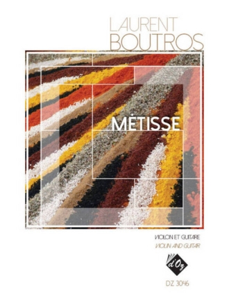 M�tisse pour violon  et guitare partition et parties