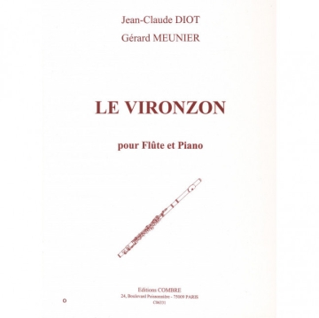 MEUNIER G�rard / DIOT Jean-Claude Le Vironzon fl�te et piano Partition