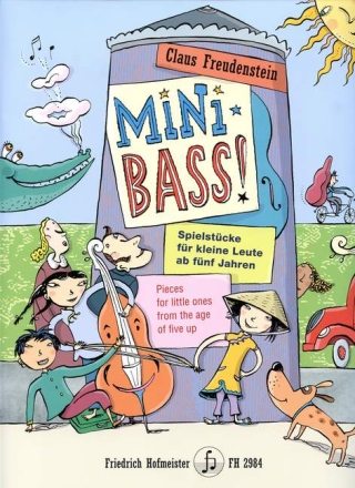 Mini Bass f�r Kontrabass (E-Bass) (plus Melodiestimme/Gesang mit Text) (DT/EN)