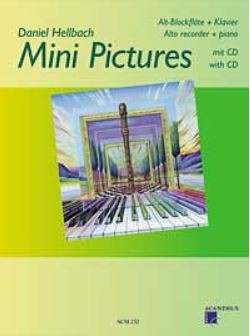 Mini Pictures (+CD) f�r Altblockfl�te und Klavier
