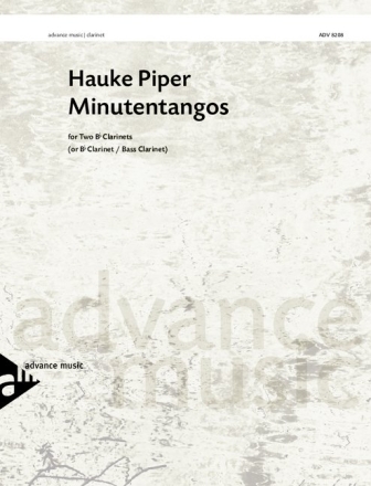 Minutentangos f�r 2 Klarinetten (Bassklarinetten)