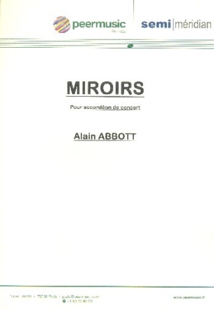 Miroirs pour accord�on de concert