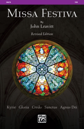 Missa festiva for female chorus and chamber orchestra vocal score