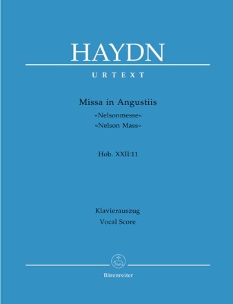 Missa in Angustiis Hob.XXII:11 f�r Soli, Chor und Orchester Klavierauszug (la)