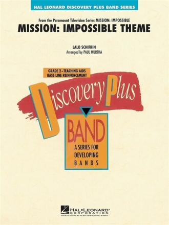 Mission Impossible Theme for Concert Band/Harmonie score and parts