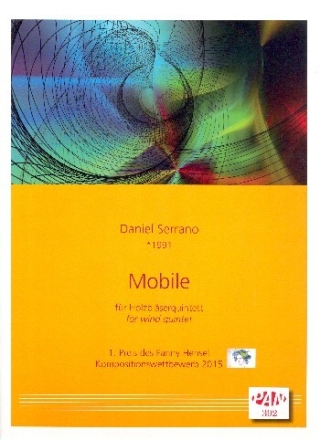Mobile f�r Fl�te, Oboe, Klarinette, Horn und Fagott Partitur und Stimmen