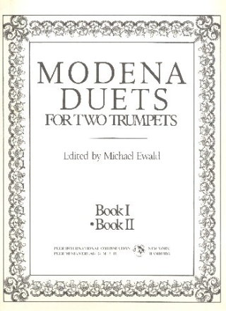 Modena Duets Book 2 for 2 trumpets score