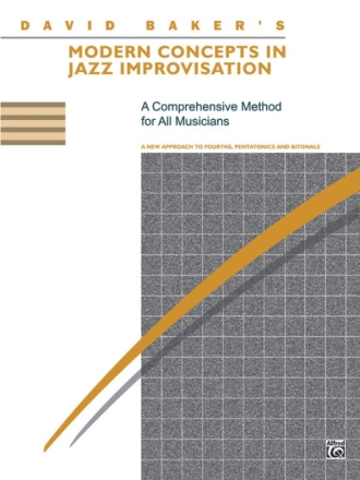 Modern Concepts in Jazz Improvisation A comprehensive method for all musicians
