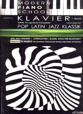 Modern Piano School Band 3 f�r Klavier