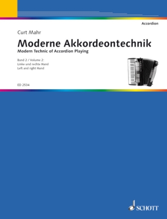 Moderne Akkordeontechnik Band 2 f�r Akkordeon