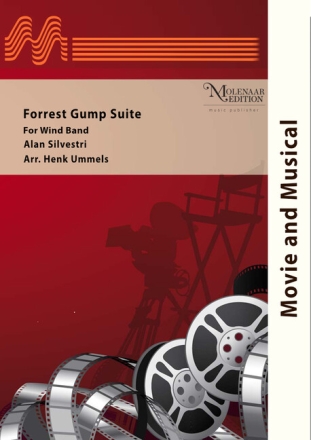 Molenaar Forrest Gump Suite f�r Blasorchester Partitur und Stimmen