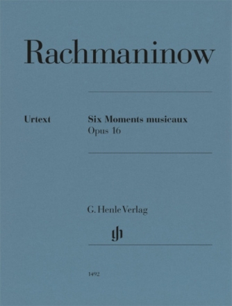 Moments Musicaux op. 16 f�r Klavier