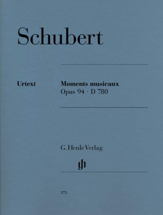 Moments musicaux op.94 D780 f�r Klavier