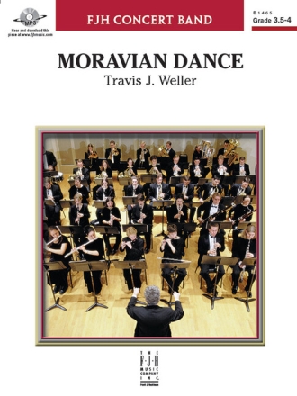 Moravian Dance for symphonic wind band score and parts