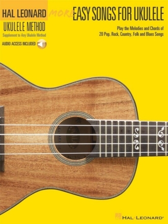 More easy Songs (+Online Audio): for ukulele/tab