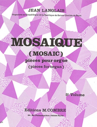 Mosaique vol.2 pi�ces pour orgue