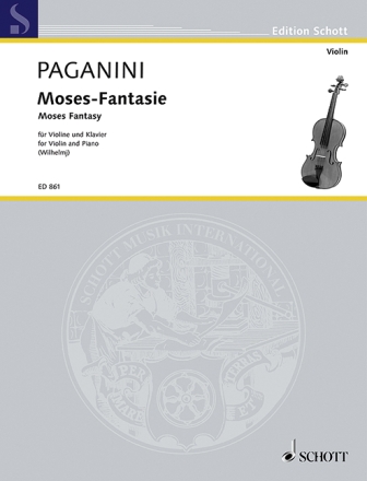 Moses-Fantasie f�r Violine und Klavier