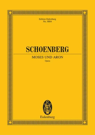 Moses und Aron f�r Soli, Chor und Orchester Studienpartitur