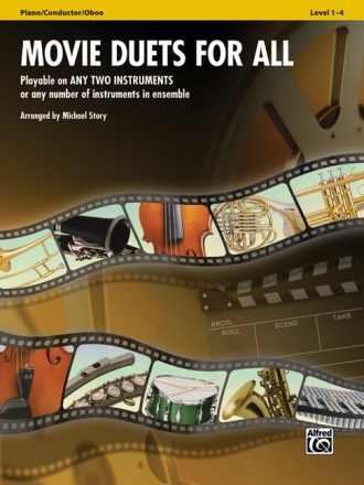 Movie Duets for All piano/conductor/oboe score
