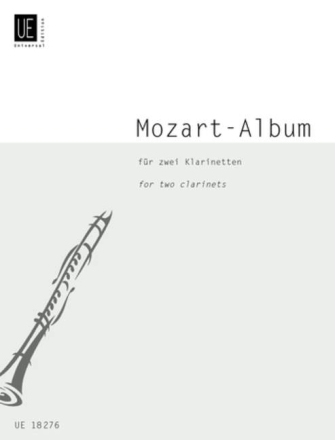 Mozart Album f�r 2 Klarinetten Spielpartitur