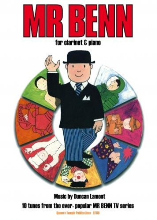 Mr. Benn for clarinet and piano Partitur und Stimme