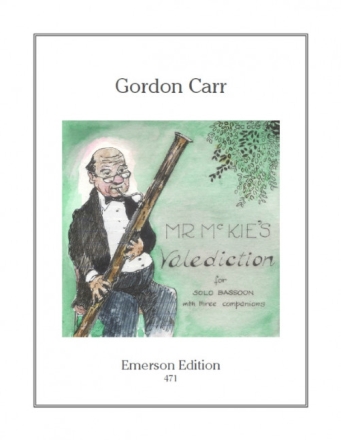 Mr. McKie's Valediction for 4 bassoons score and parts