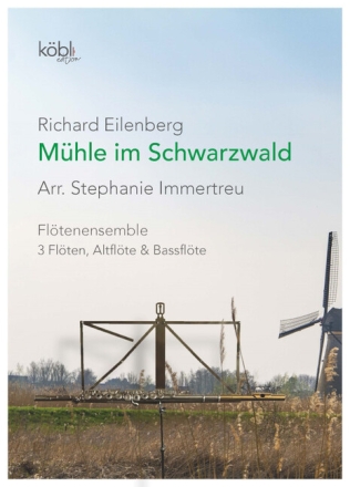 M�hle im Schwarzwald f�r Fl�ten-Ensemble (5 Spieler) Partitur und Stimmen