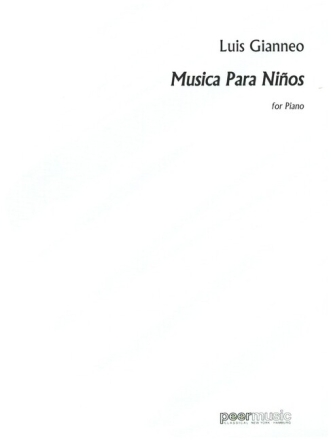 M�sica Para Ninos for piano
