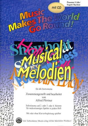 Musical-Melodien f�r flexibles Ensemble Posaune/Violoncello/Fagott/Bariton
