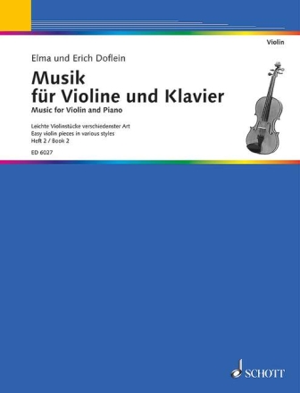 Musik f�r Violine und Klavier Band 2 f�r Violine und Klavier