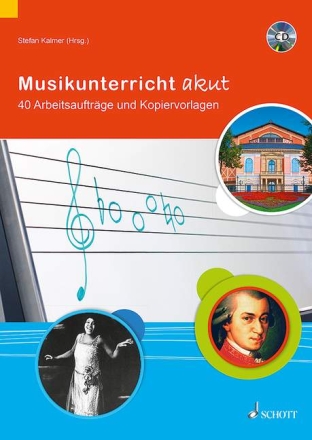Musikunterricht akut (+CD) 40 Arbeitsauftr�ge und Kopiervorlagen Lehrerband
