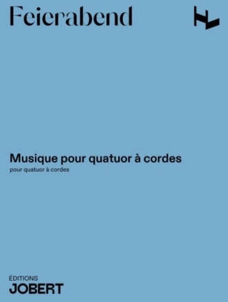 Musique pour quatuor � cordes PO+Pies quatuor � cordes