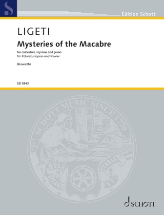 Mysteries of the Macabre f�r Koloratur-Sopran und Klavier