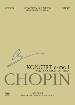 National Edition vol.13 A 13a Concerto in e minor op.11 for piano and orchestra (version for 1 piano)