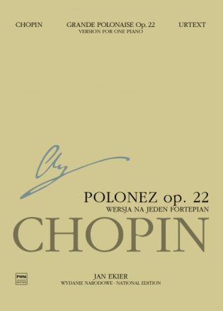 National Edition vol.16 A 14b Grande Polonaise op.22 for piano and orchestra  (version for 1 piano)