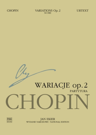 National Edition vol.17 A 15a Variations on La ci dar�m la mano op.2 for piano and orchestra score